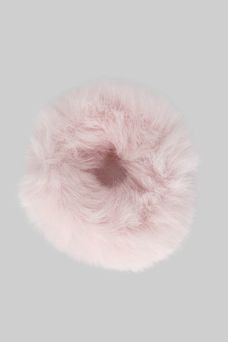 Faux Fur Scrunchie