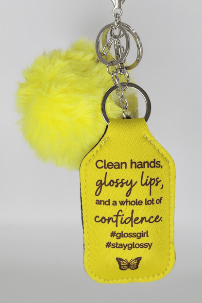 Cute & Confident Lip Gloss Keychain