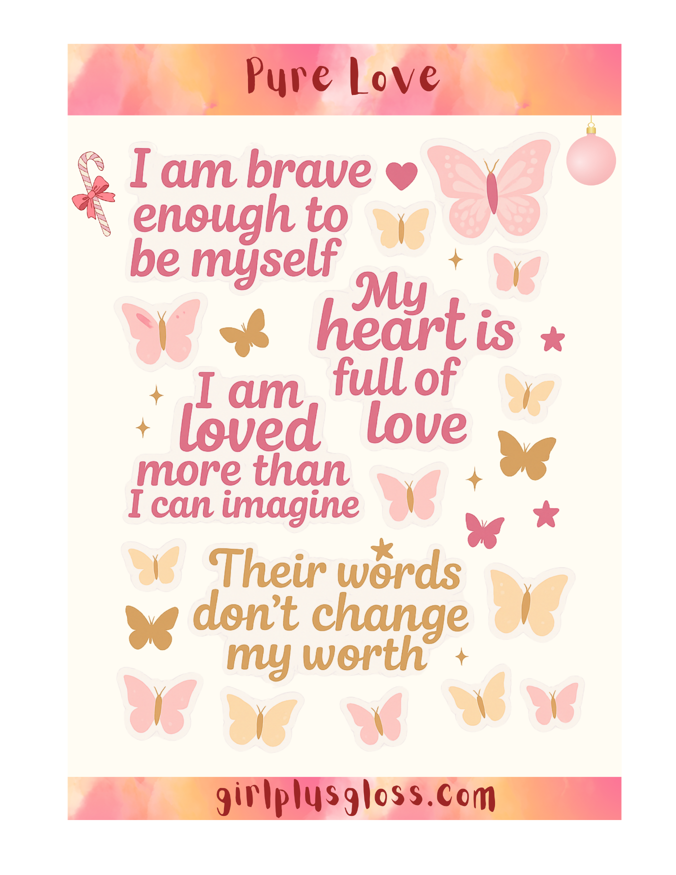 "Pure Love” Christmas Gift Box