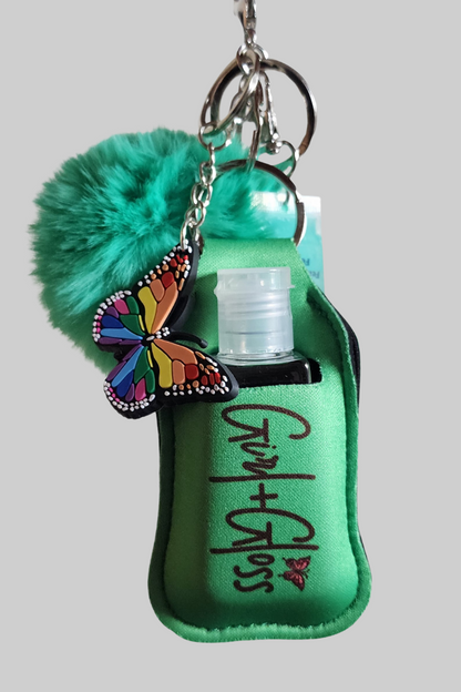 Fearless & Feisty Lip Gloss Keychain