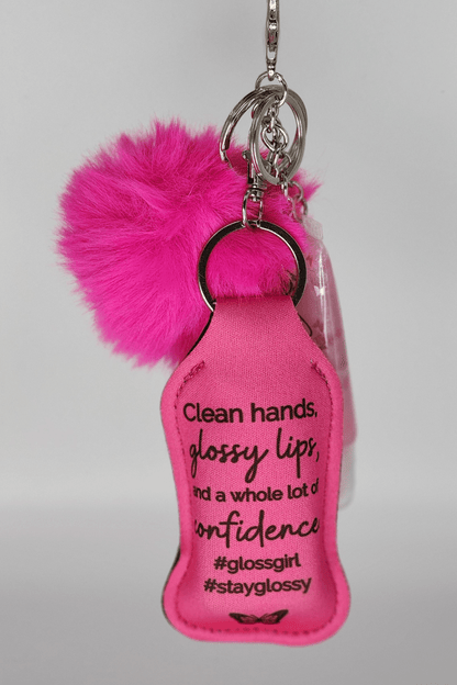 Pretty & Passionate Lip Gloss Keychain