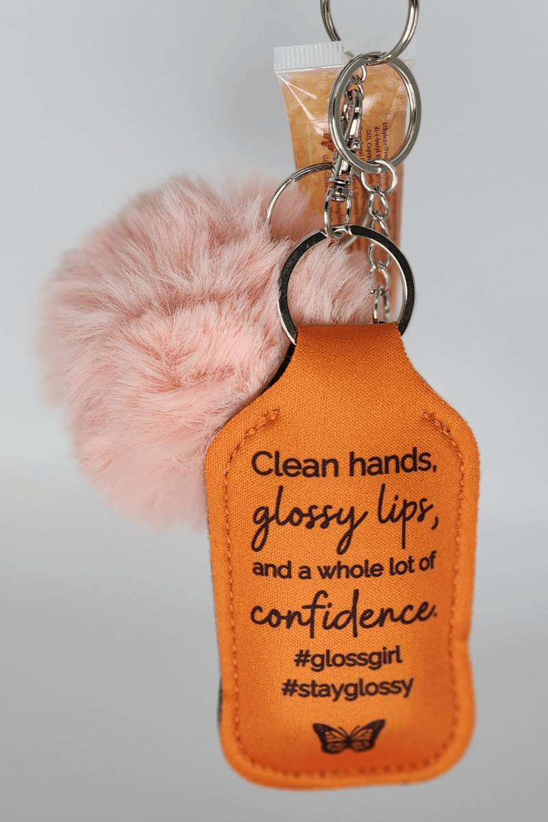 Unique & Unbreakable Lip Gloss Keychain