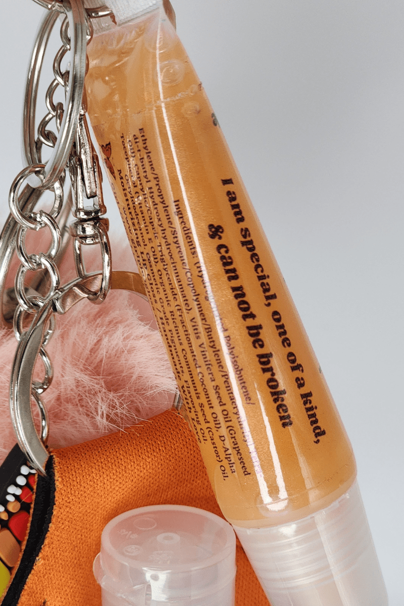 Unique & Unbreakable Lip Gloss Keychain