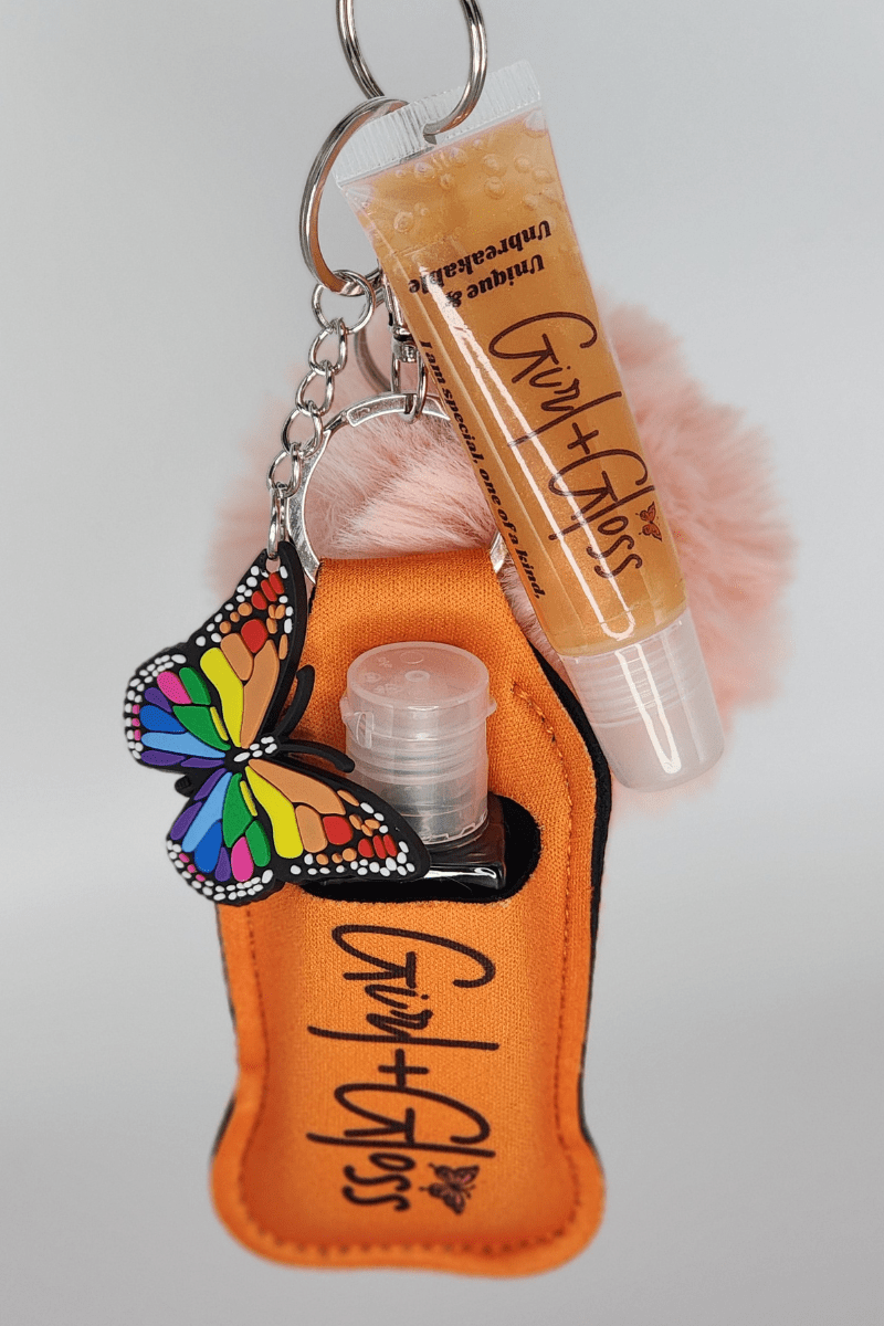 Unique & Unbreakable Lip Gloss Keychain