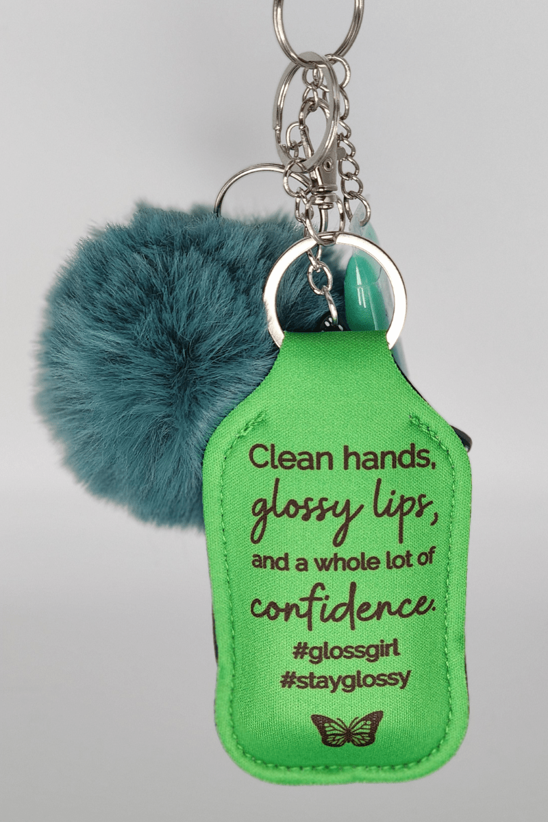 Fearless & Feisty Lip Gloss Keychain