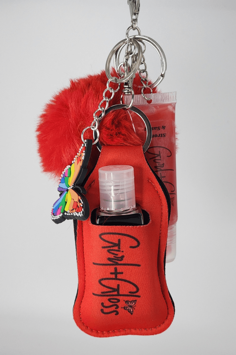 Bag Lipgloss Keychain