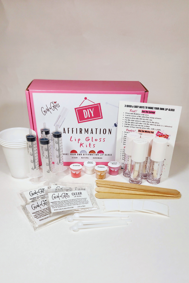 DIY Affirmation Lip Gloss Making Kits